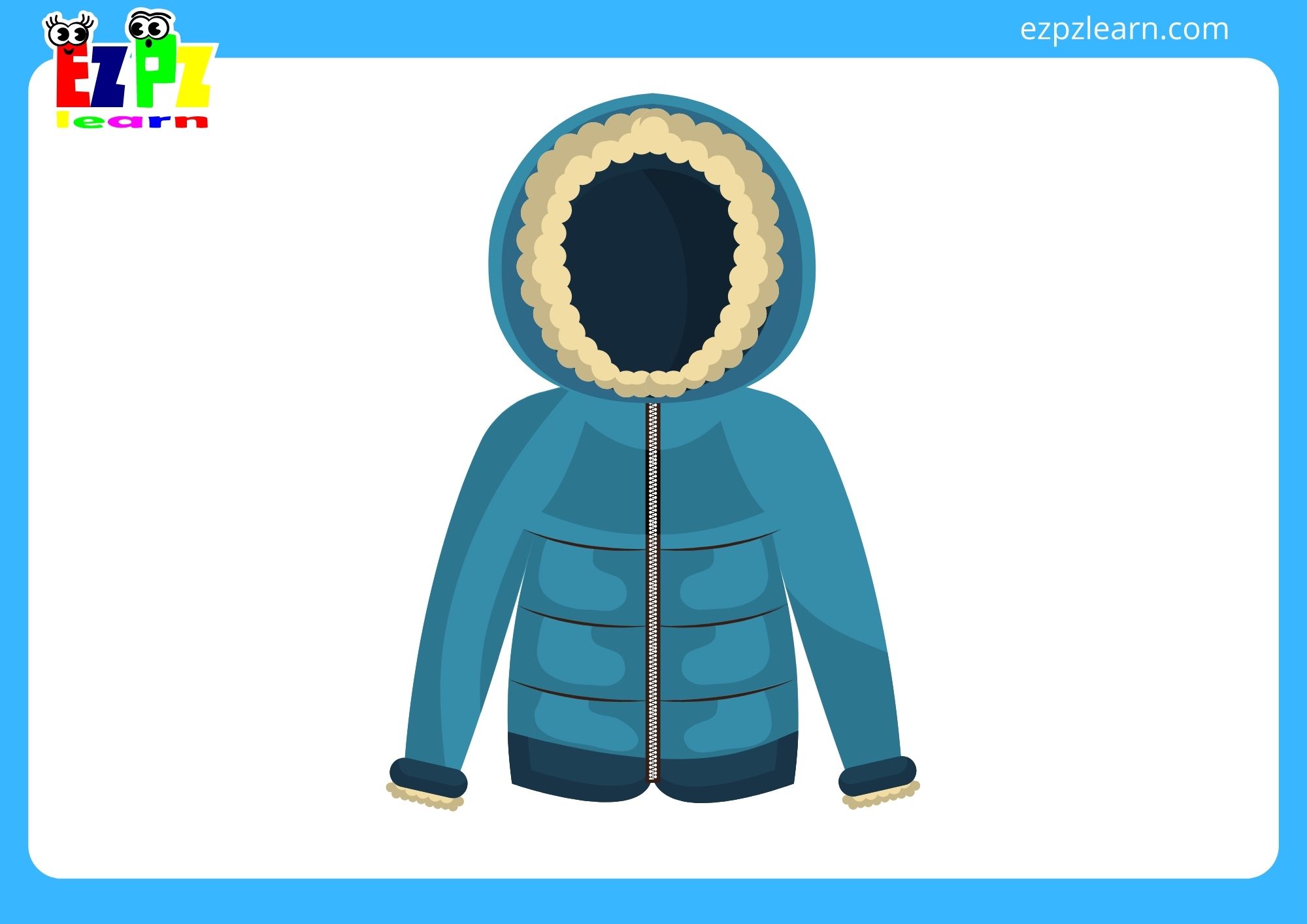 Winter Clothes Flashcards Without Words View Online or PDF Download